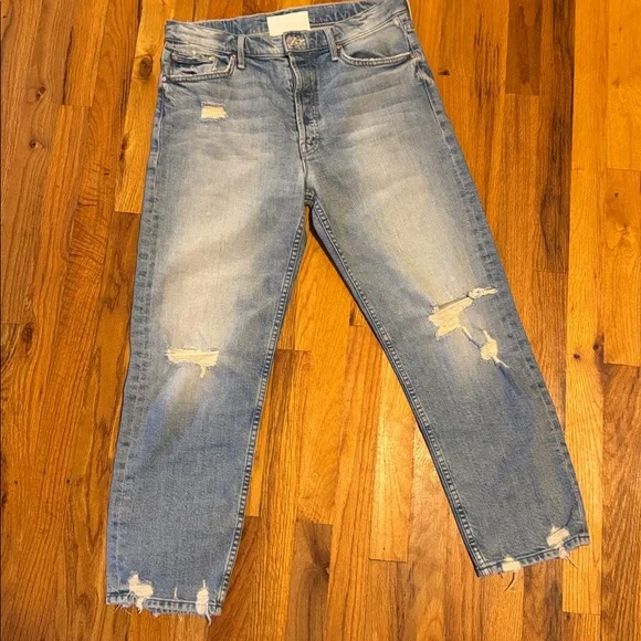 MOTHER Superior Light Blue Denim - Picture 7 of 7